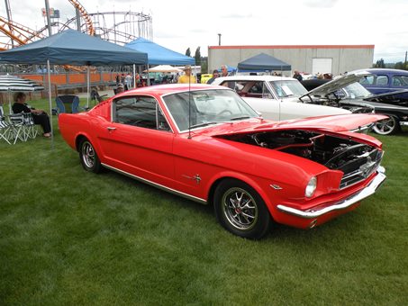 red mustang